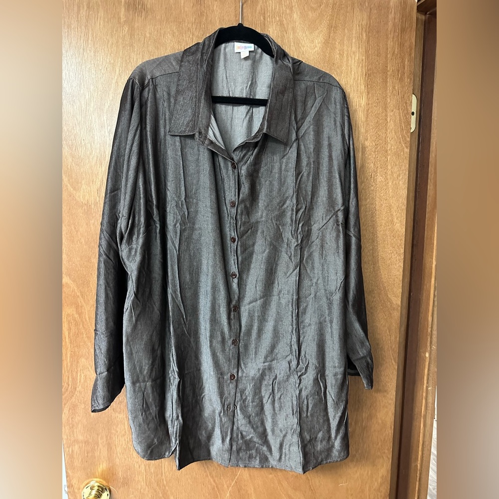 3XL LuLaRoe Chambray Valentina